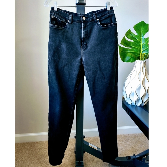 TOMMY HILFIGER Whiskered High Rise Jeans - Picture 2 of 10